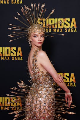 Anya Taylor-Joy attends  the Australian premiere of "Furiosa: A Mad Max Saga" on May 02, 2024 in Syd...