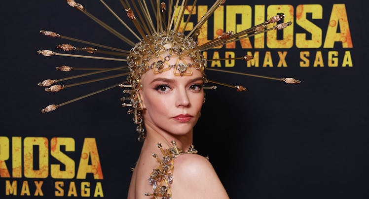 Anya Taylor-Joy attends  the Australian premiere of "Furiosa: A Mad Max Saga" on May 02, 2024 in Syd...