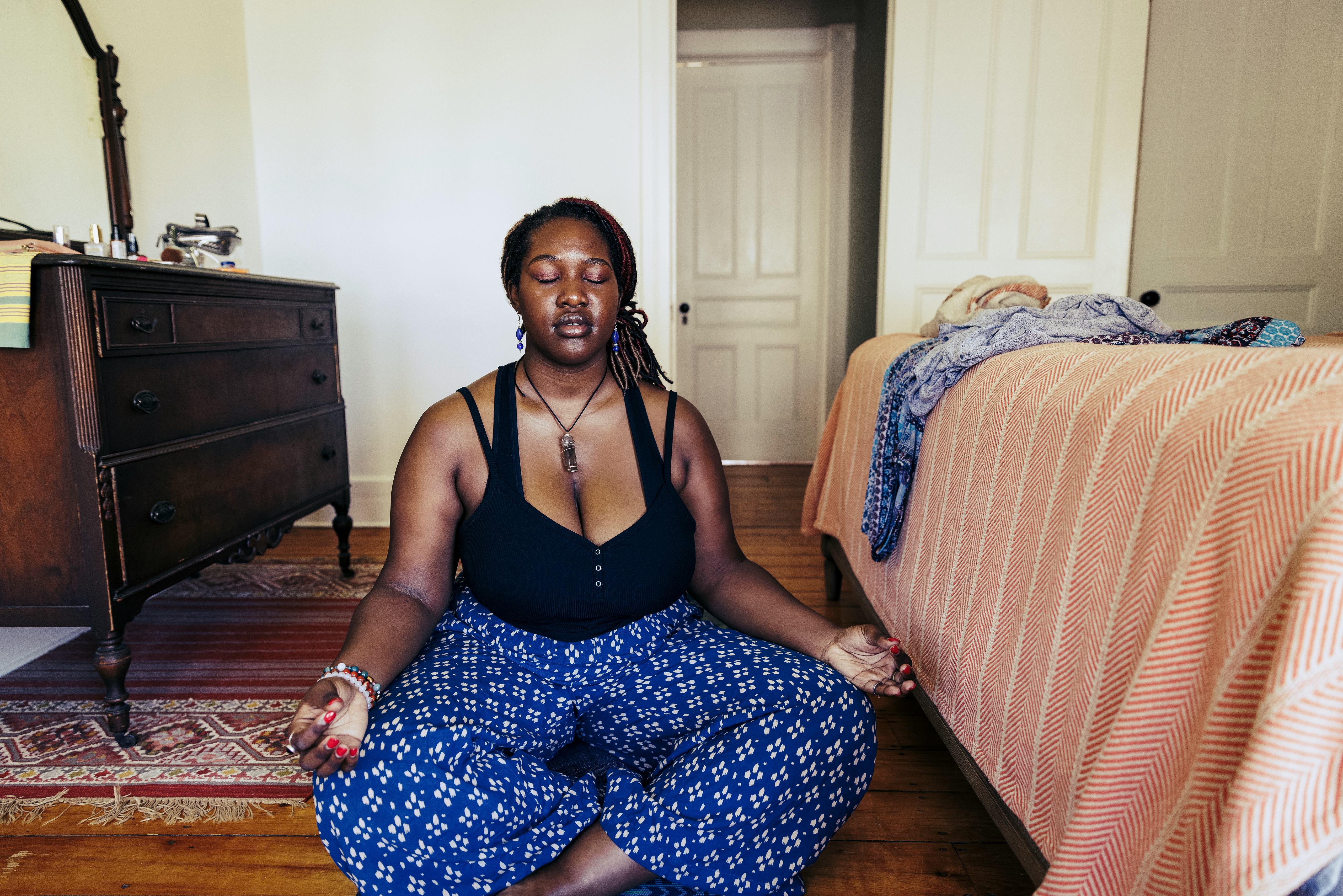 Stretch, walk, and meditate during the May 7 new moon to help your body and mind reset.