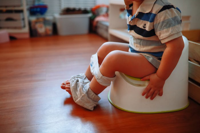 A mom got made at a grandma for potty-training.