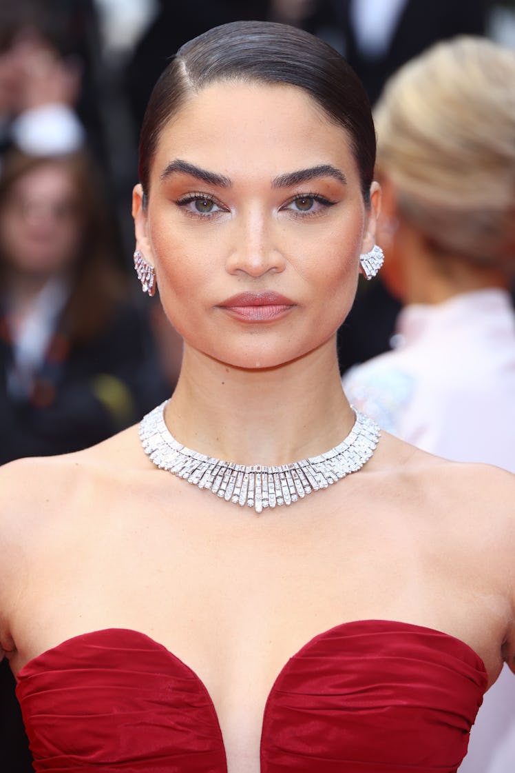 CANNES, FRANCE - MAY 14: Shanina Shaik attends "Le Deuxième Acte" ("The Second Act") Screening & op...