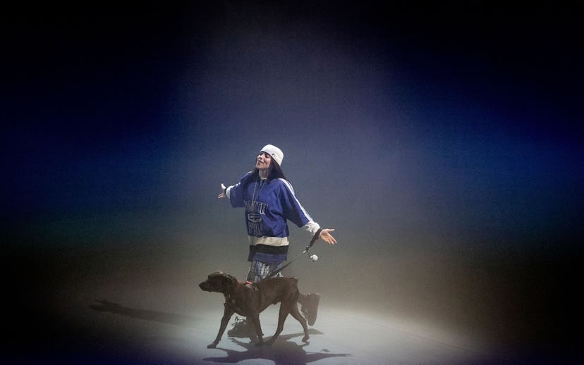 INGLEWOOD, CALIFORNIA - MAY 16: Billie Eilish hosts a listening party for her new album "Hit Me Hard...