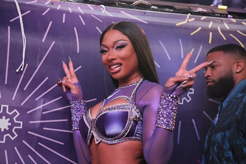 Megan Thee Stallion performs at Dick Clark's Rocking New Years Eve