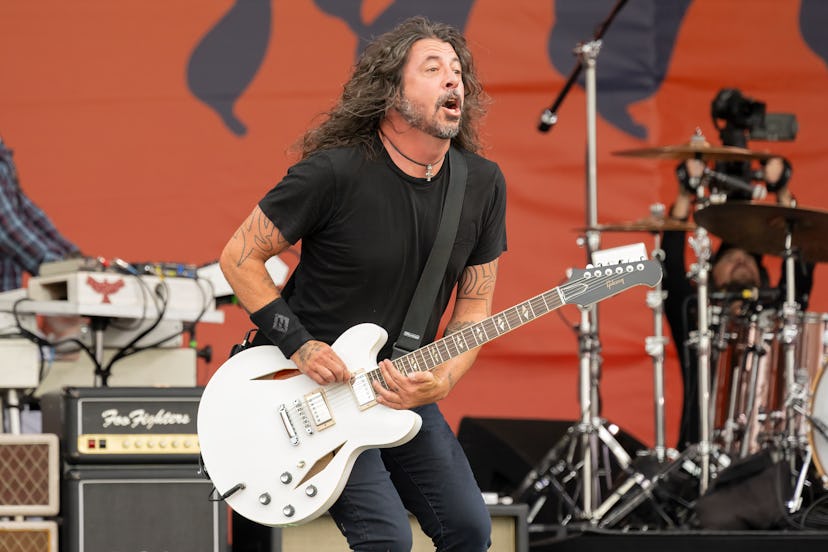 Dave Grohl performs with Foo Fighters at New Orleans Jazz & Heritage Festival