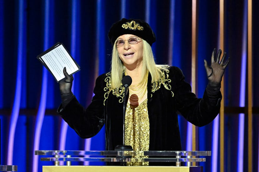 Barbra Streisand at the 30th Annual Screen Actors Guild Awards held at the Shrine Auditorium and Exp...