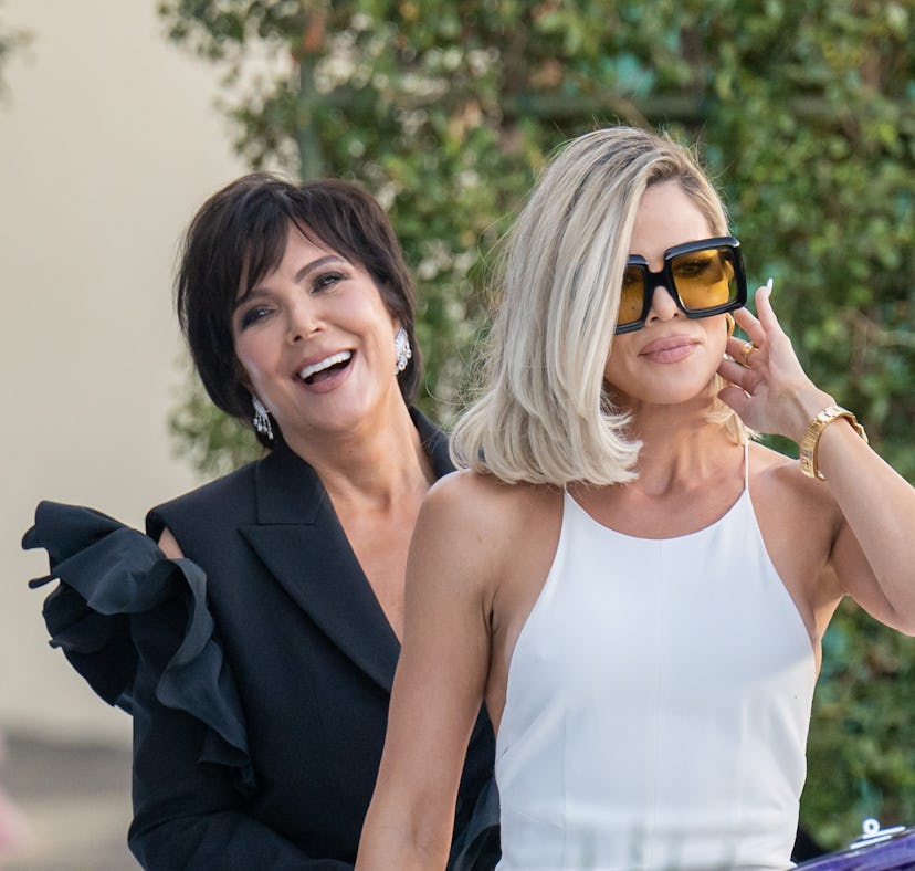 Khloé Kardashian recalled how her mom Kris Jenner gave her an illegal driver's license at age 14.