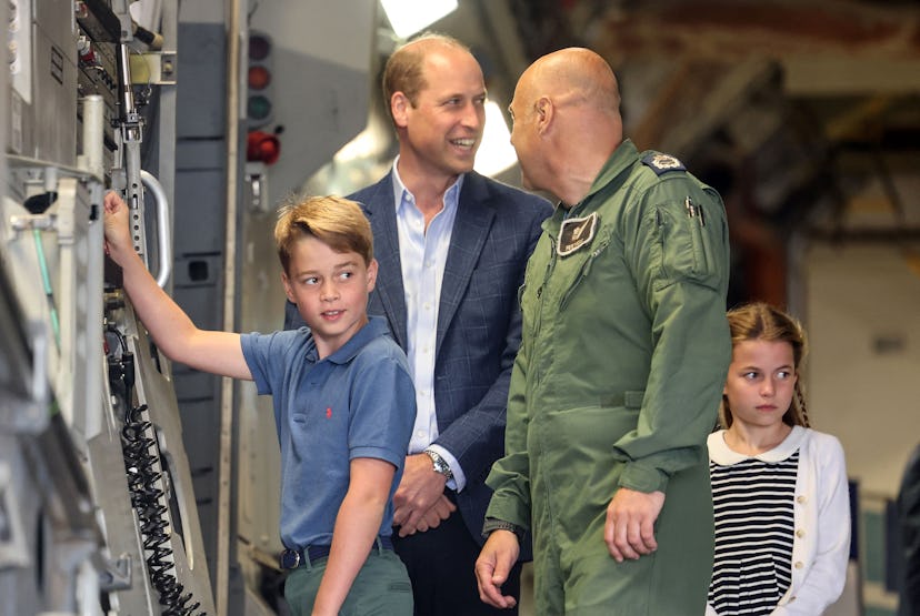 Prince William's son Prince George might take after his father and Prince Harry. 