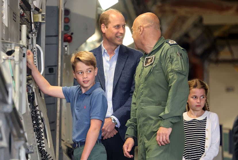 Prince William’s son Prince George might take after his father and Prince Harry.