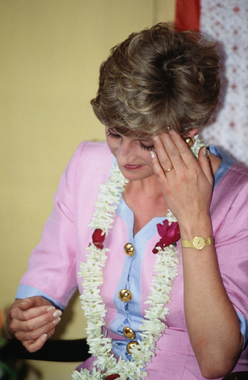British Royal Diana, Princess of Wales visits Kolkata, India