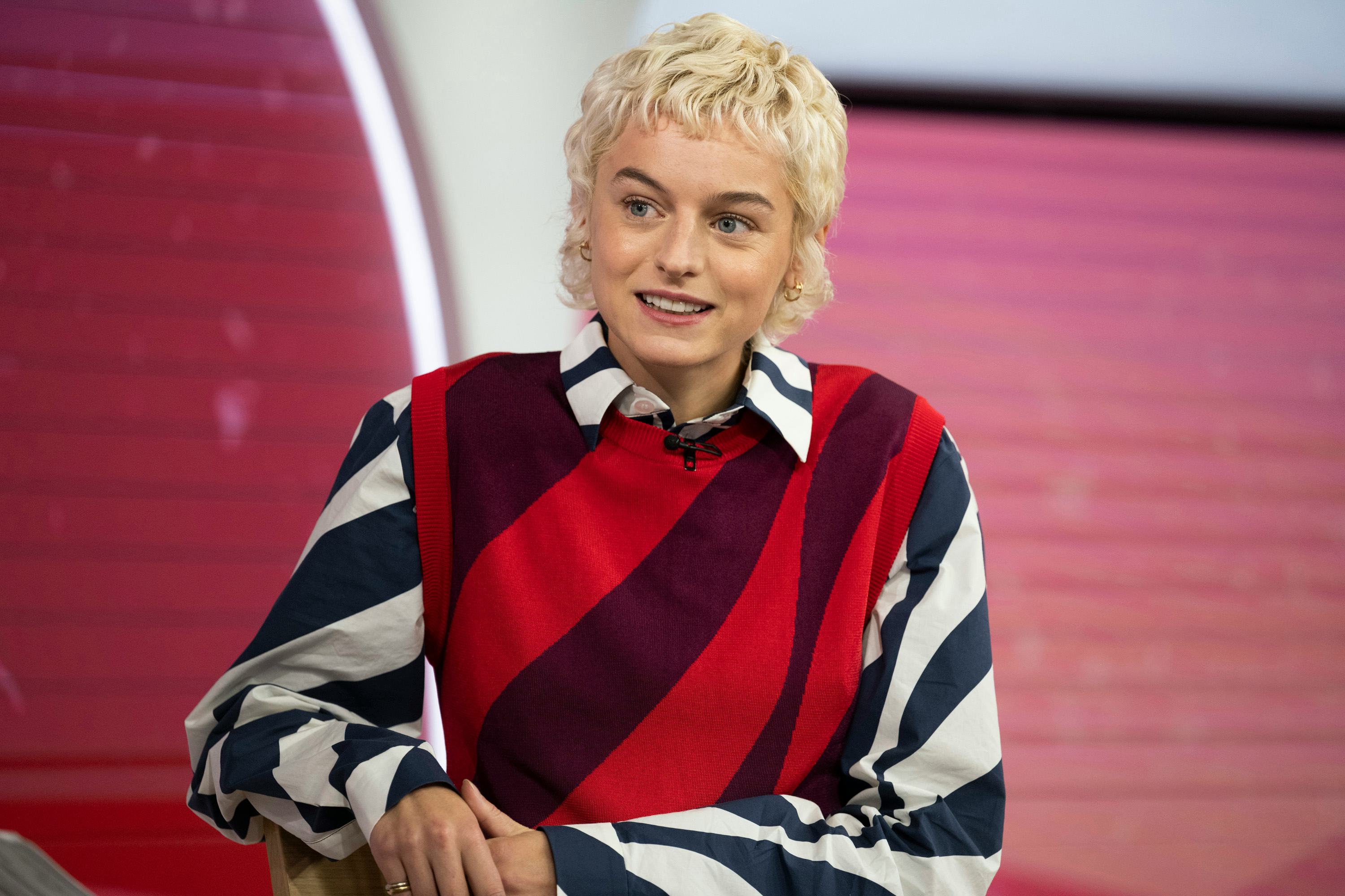 Emma Corrin came out as queer and nonbinary in April 2021.