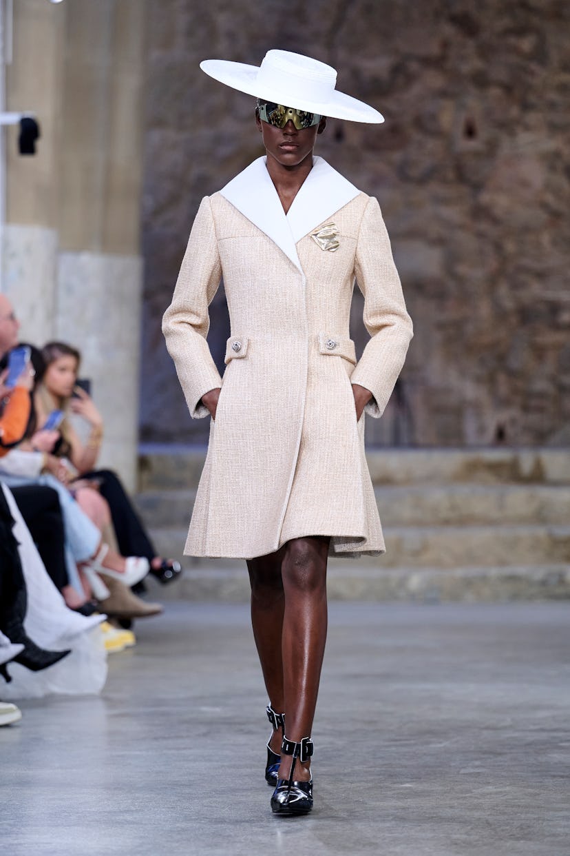 A model walks the runway during Louis Vuitton : Womenswear Cruise 2025