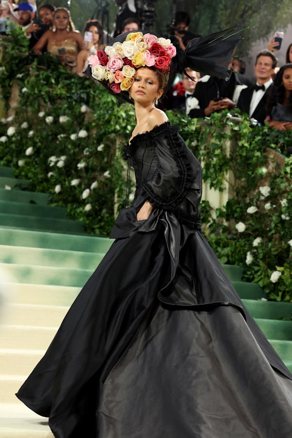 NEW YORK, NY - 06 MAGGIO: Zendaya partecipa al Met Gala 2024 "Le belle addormentate: Rewa...