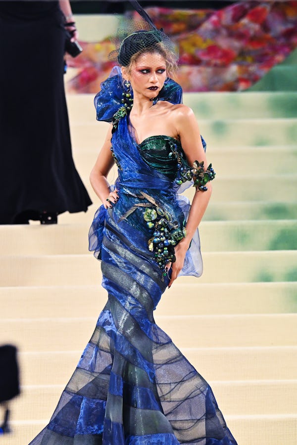NEW YORK, NY - 06 MAGGIO: Zendaya partecipa al Met Gala 2024 "Le belle addormentate: Rewa...