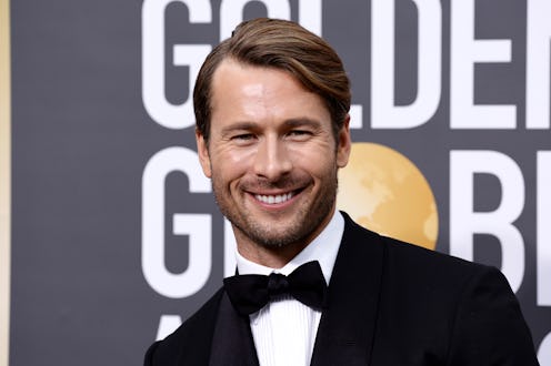 BEVERLY HILLS, CALIFORNIA - JANUARY 10: Glen Powell attends the 80th Annual Golden Globe Awards at T…