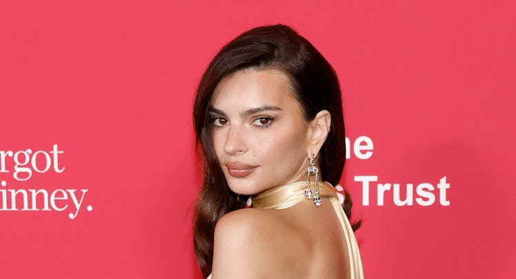 Emily Ratajkowski attends the 2024 King's Trust Global Gala at Cipriani South Street on May 02, 2024...