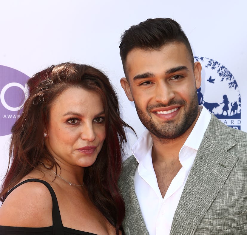 Britney Spears and Sam Asghari