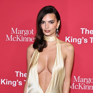 Emily Ratajkowski attends The King's Trust 2024 Global Gala at Cipriani South Street on May 02, 2024...