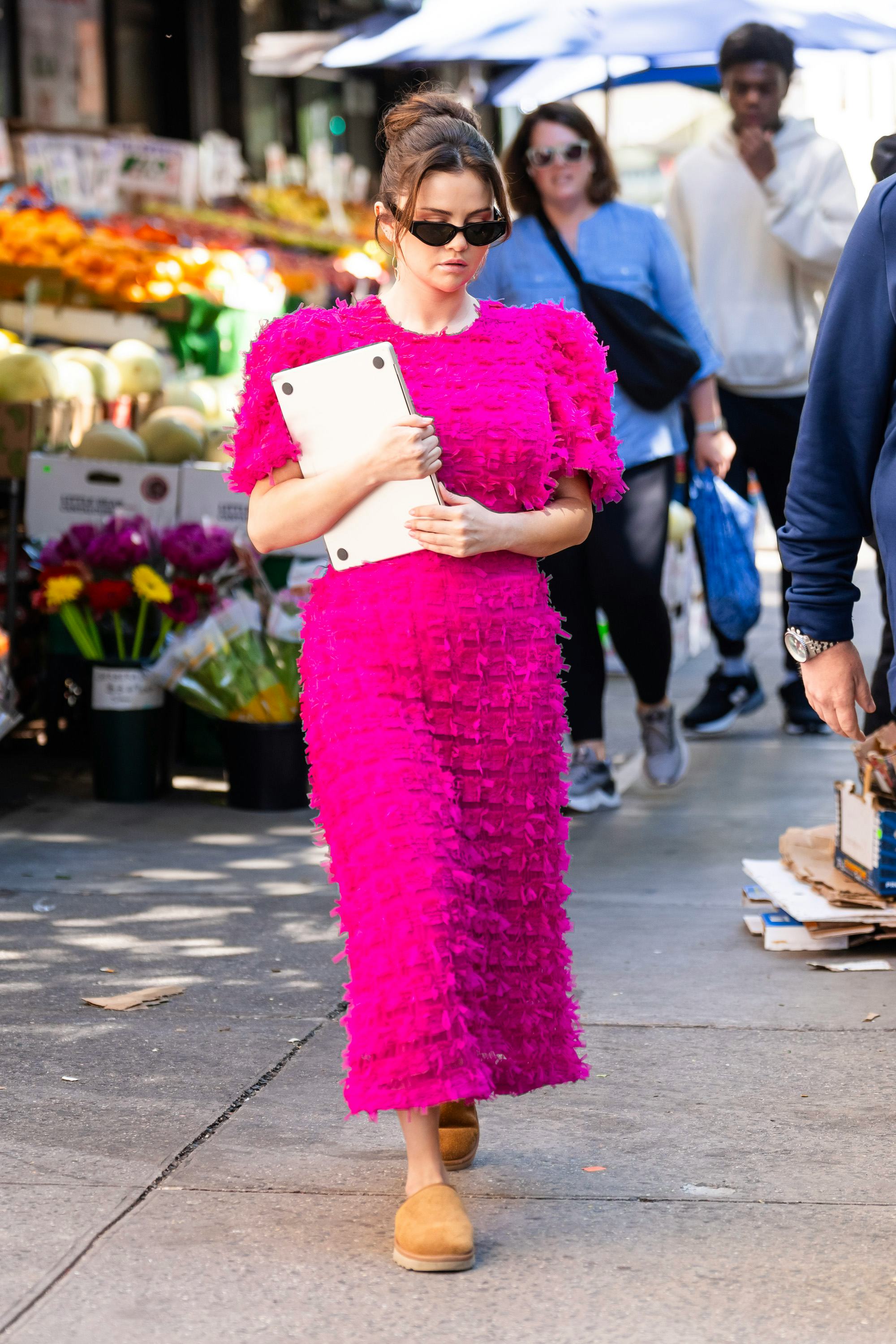 Selena Gomez is seen filming &ldquo;Only Murders in the Building&rdquo; in the Upper West Side on May 29, 2024 i&hellip;