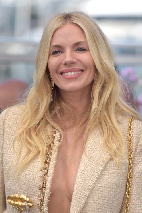 Sienna Miller Blazer and Jeans