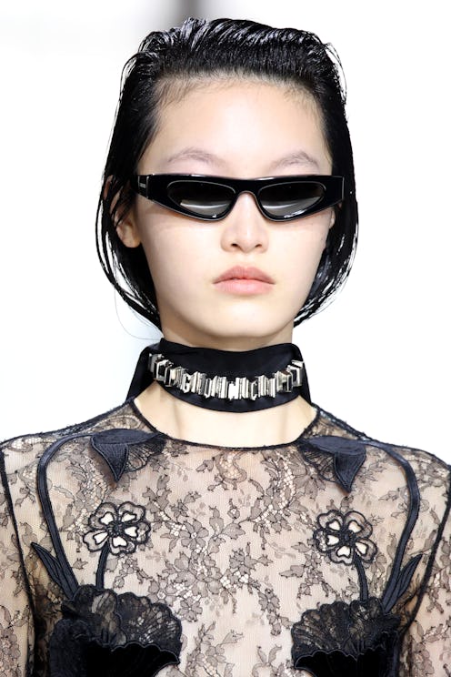 Model at the Gucci Women's Fall Winter 2024 Fashion Show