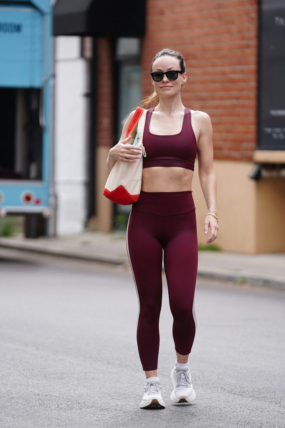 Olivia Wilde Is Wearing Sports Bras As Tops All The Time Now