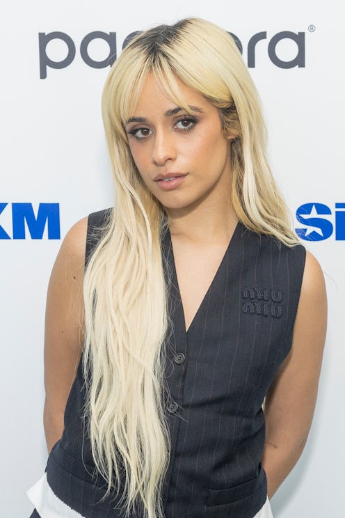 LOS ANGELES, CALIFORNIA - MARCH 28: Camila Cabello visits the SiriusXM Studios on March 28, 2024 in ...