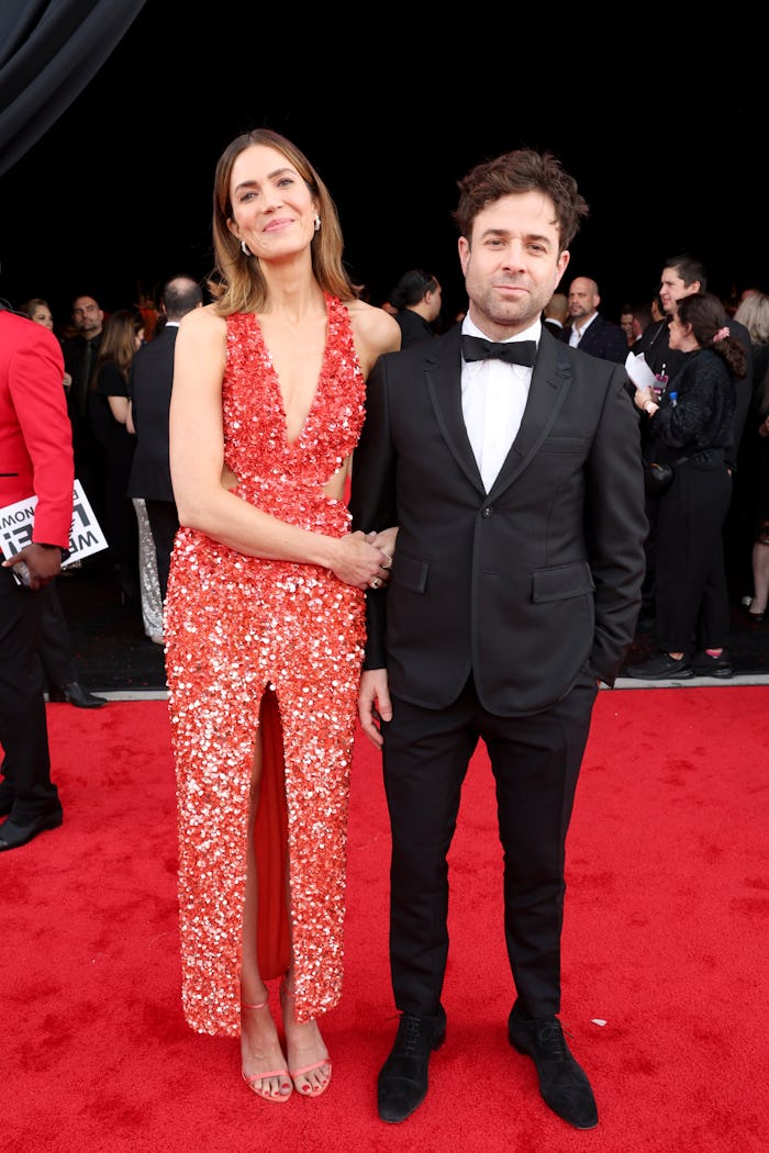 SANTA MONICA, CALIFORNIA - JANUARY 14: (L-R) Mandy Moore and Taylor Goldsmith attend the 29th Annual...