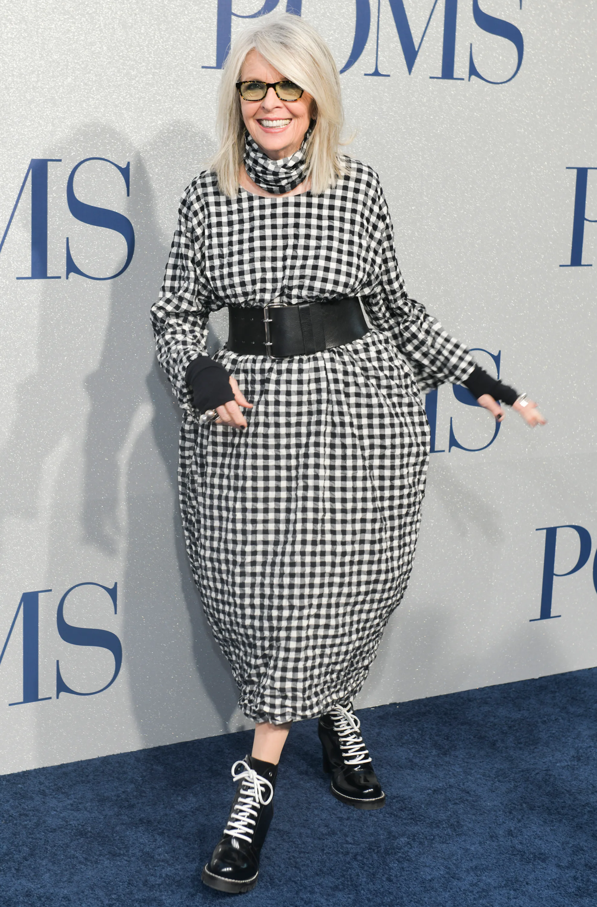 diane keaton polka dot dress in book club 2 Diane Keaton's Most Iconic Fashion Moments Often Involve Menswear
