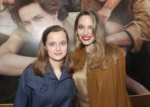 Vivienne Jolie-Pitt and Angelina Jolie