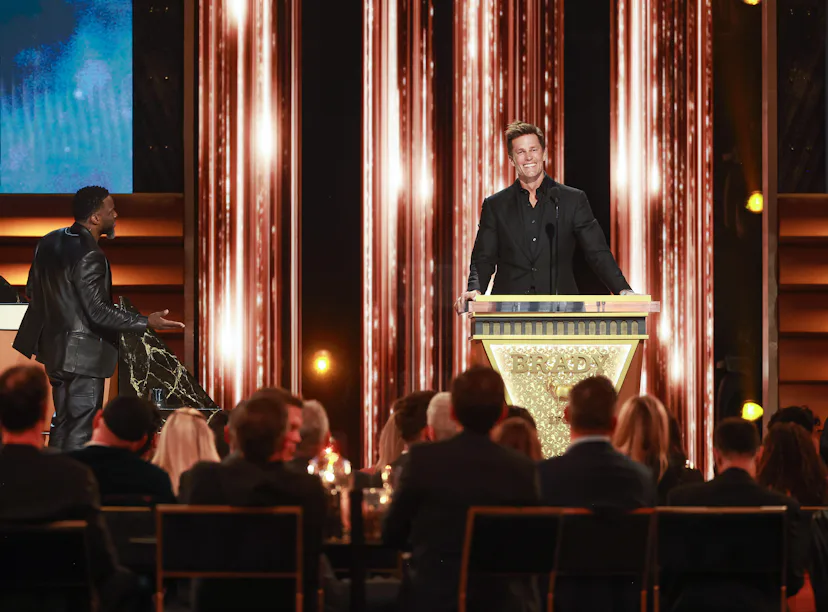 Tom Brady's roast was full of jokes surrounding his divorce with Gisele Bundchen.