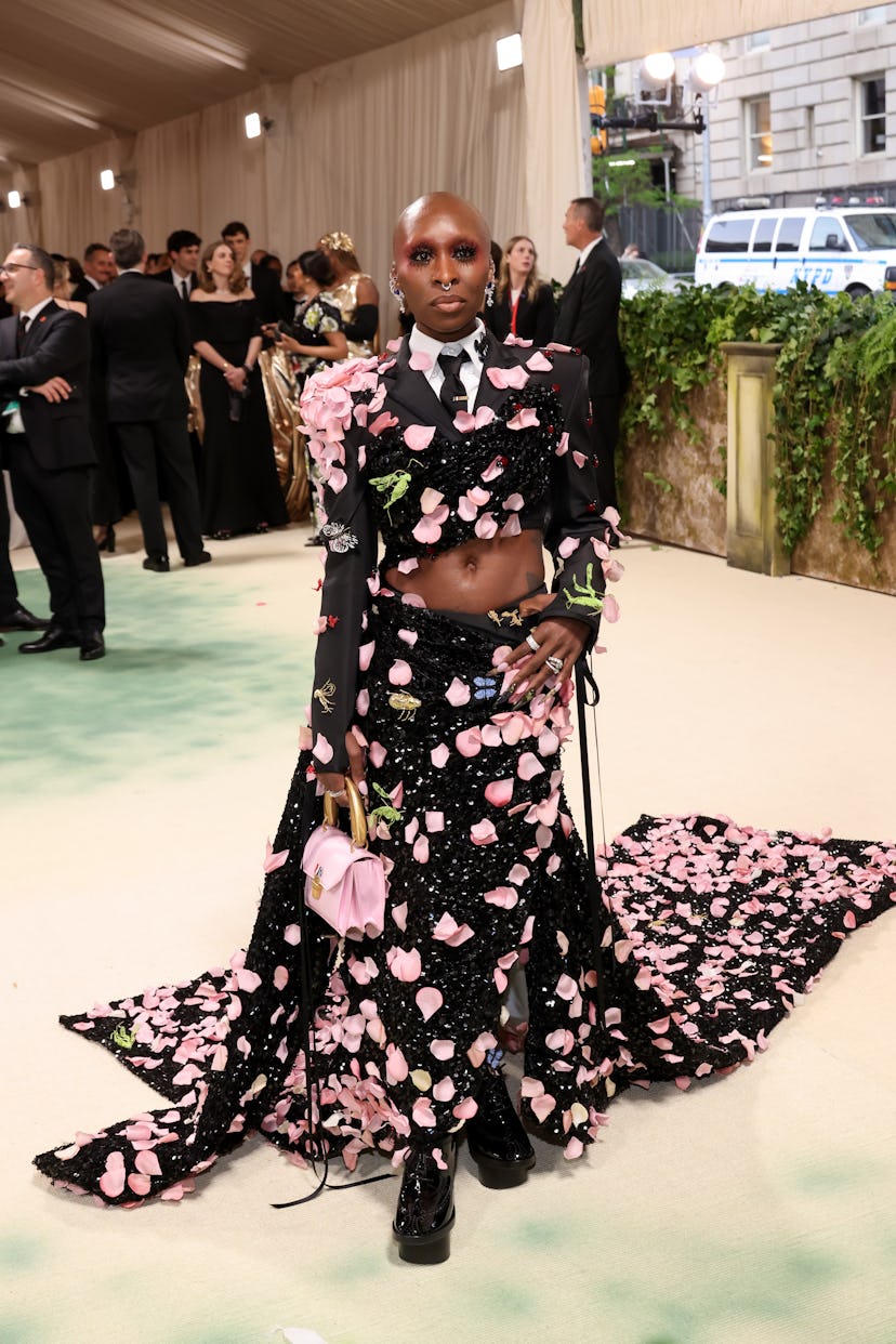 NEW YORK, NEW YORK - MAY 06: Cynthia Erivo attends The 2024 Met Gala Celebrating "Sleeping Beauties:...