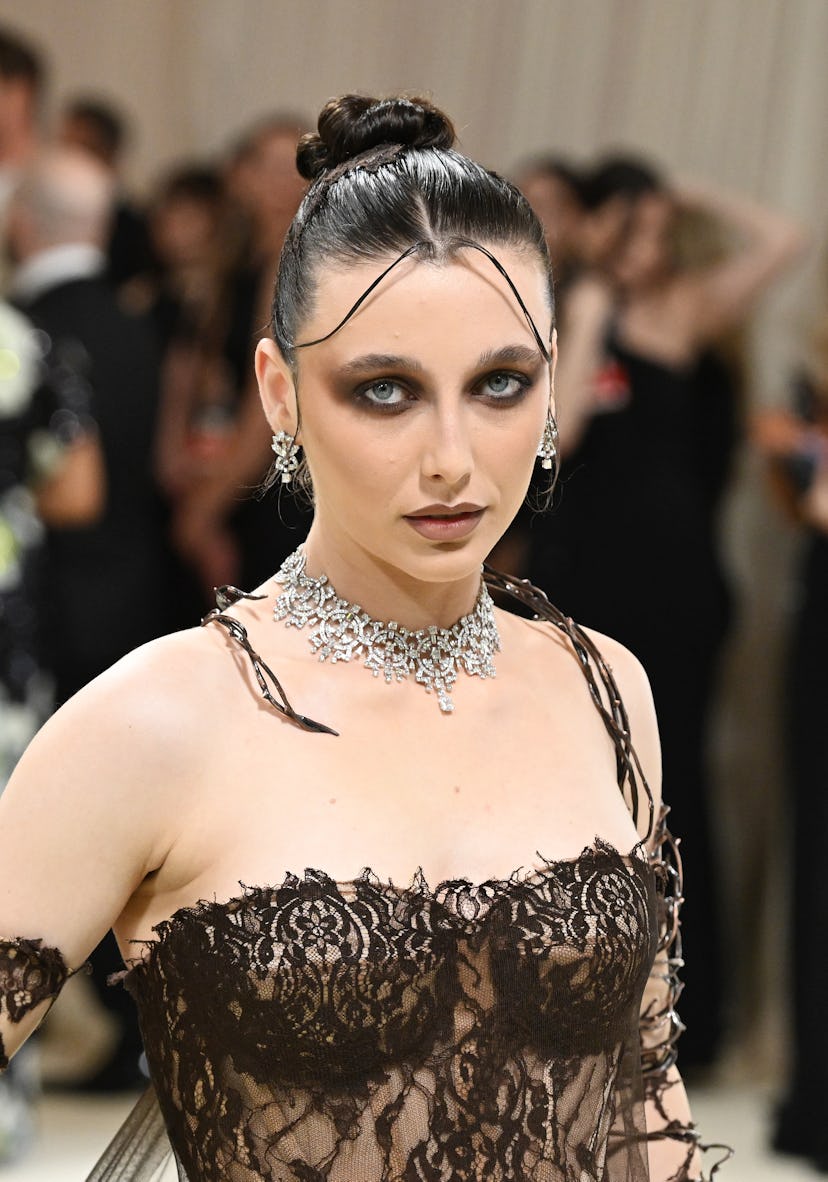 Emma Chamberlain rocked grunge glamour at the 2024 Met Gala.