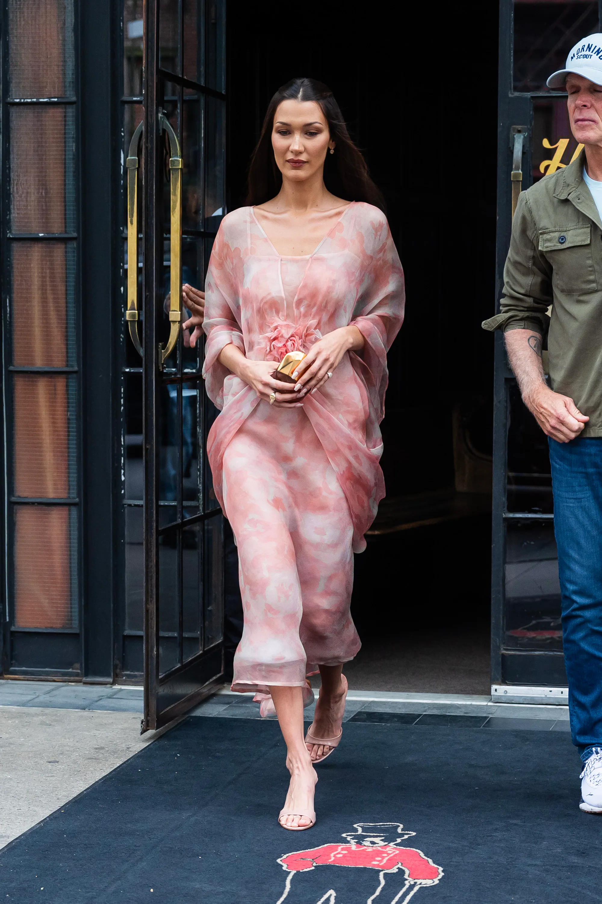 bella hadid dress cut on runway Bella Hadid's Iconic Coperni Runway Moment