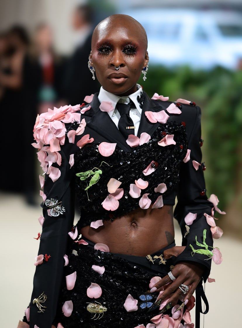 NEW YORK, NEW YORK - MAY 6: Cynthia Erivo attends the 2024 Met Gala Celebration "Sleeping Beauty:...