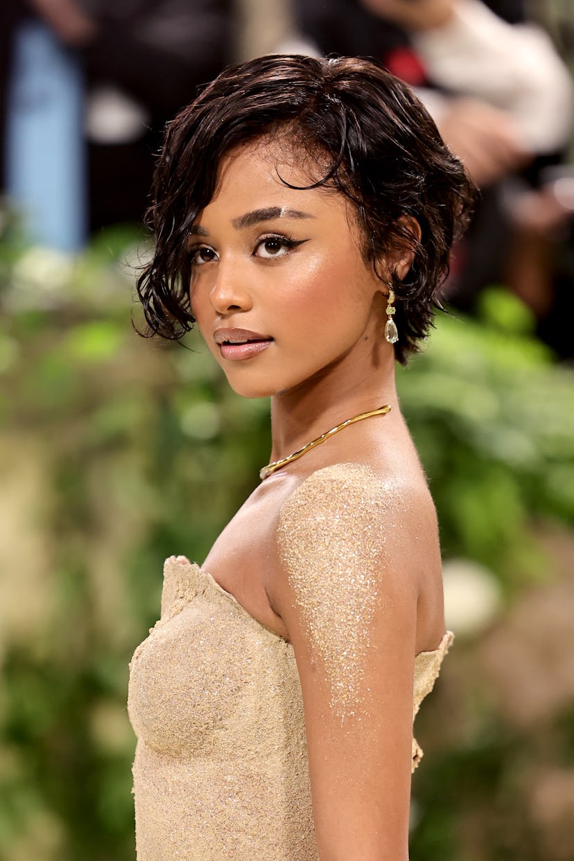 Tyla adorned her body in sand at the 2024 Met Gala.