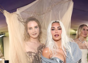 Kim Kardashian and Lana Del Rey at the 2024 Met Gala