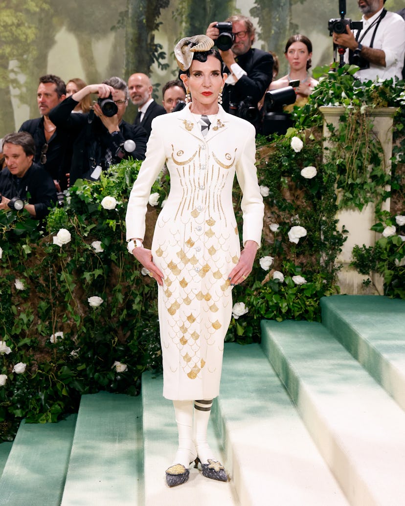 Amy Fine Collins attends the 2024 Met Gala