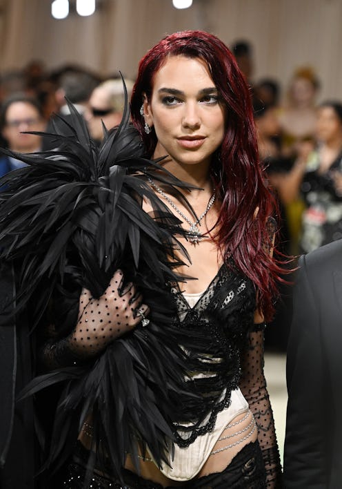 Dua Lipa at the 2024 Met Gala: "Sleeping Beauties: Reawakening Fashion" held at The Metropolitan Mus...