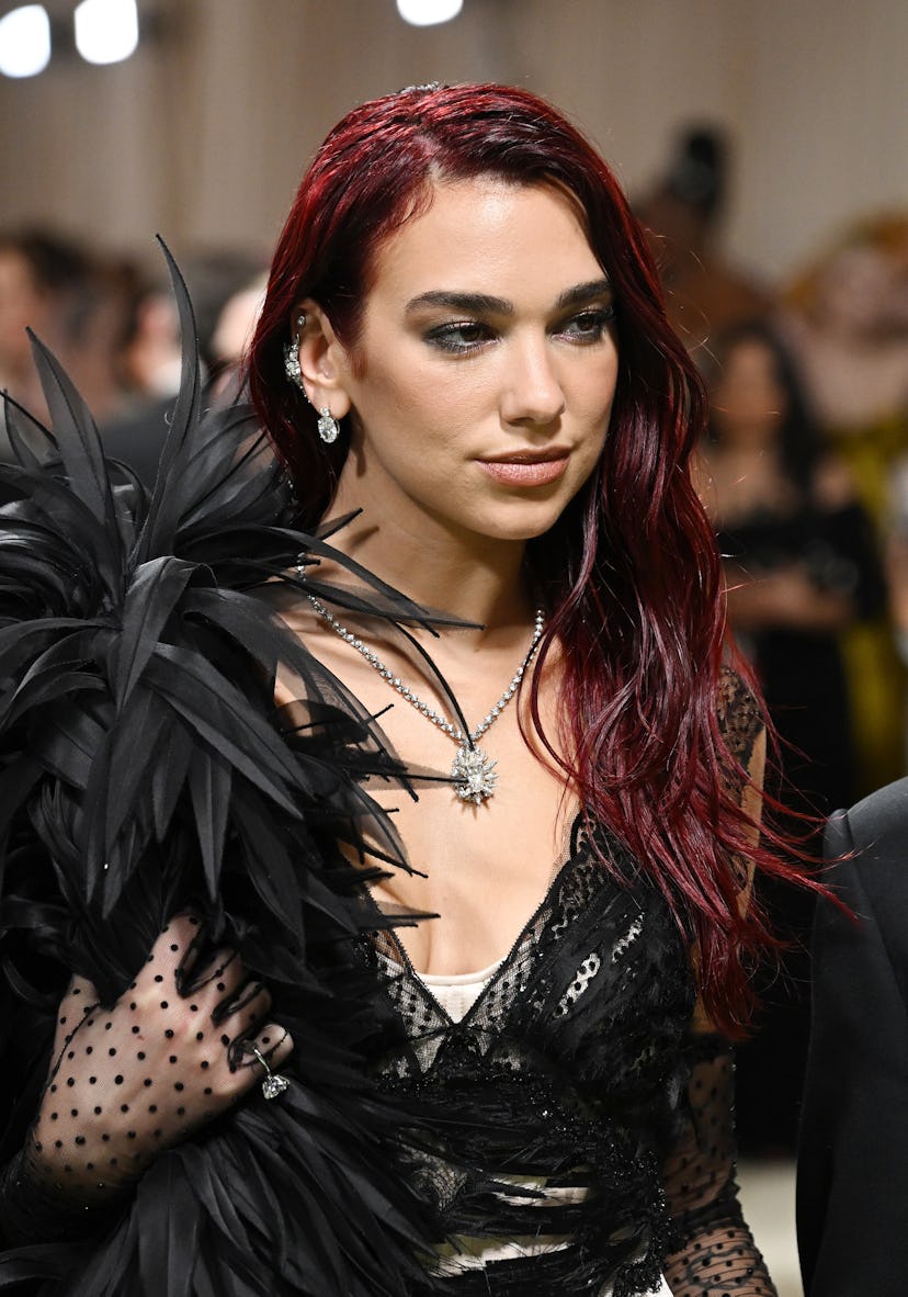 Dua Lipa wore over 53 carats worth of Tiffany diamonds at the 2024 Met Gala.