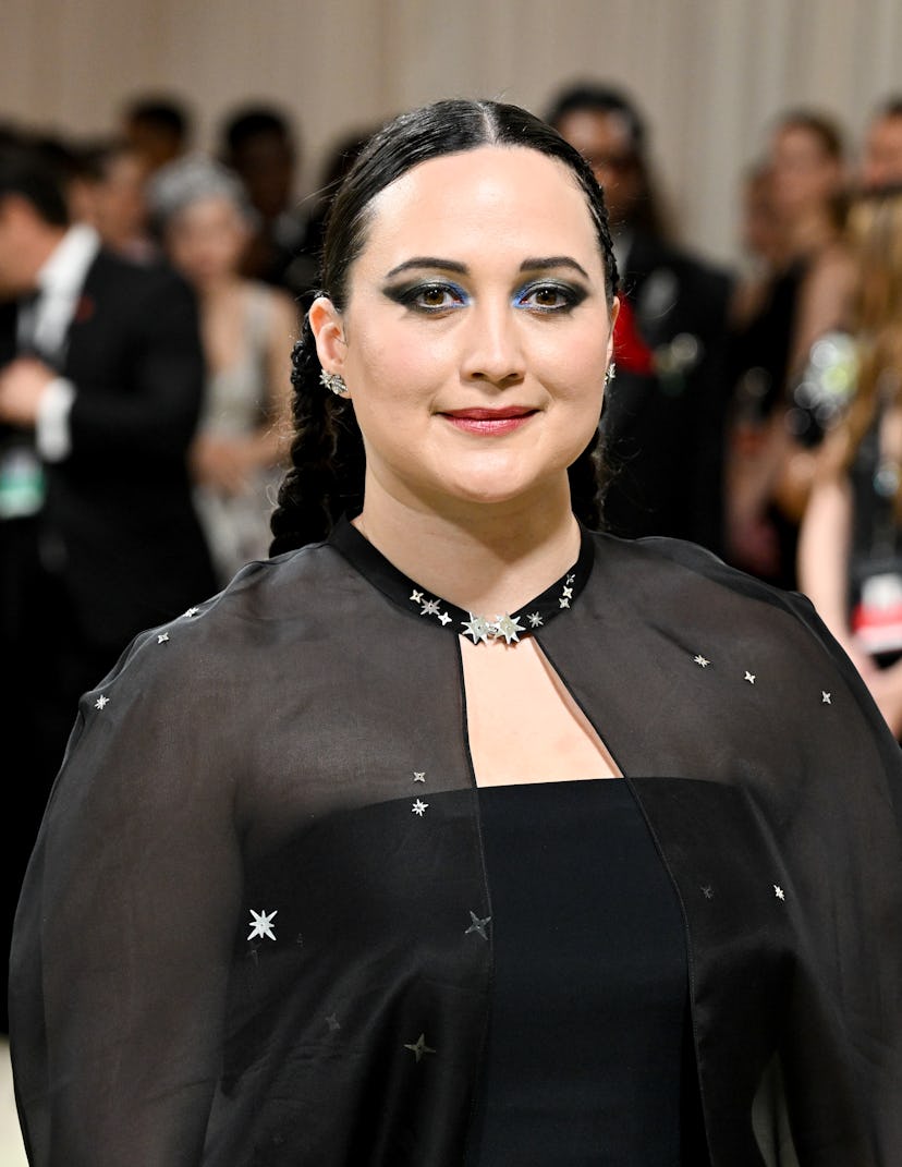 Lily Gladstone rocked smoked-out eyeshadow at the 2024 Met Gala.