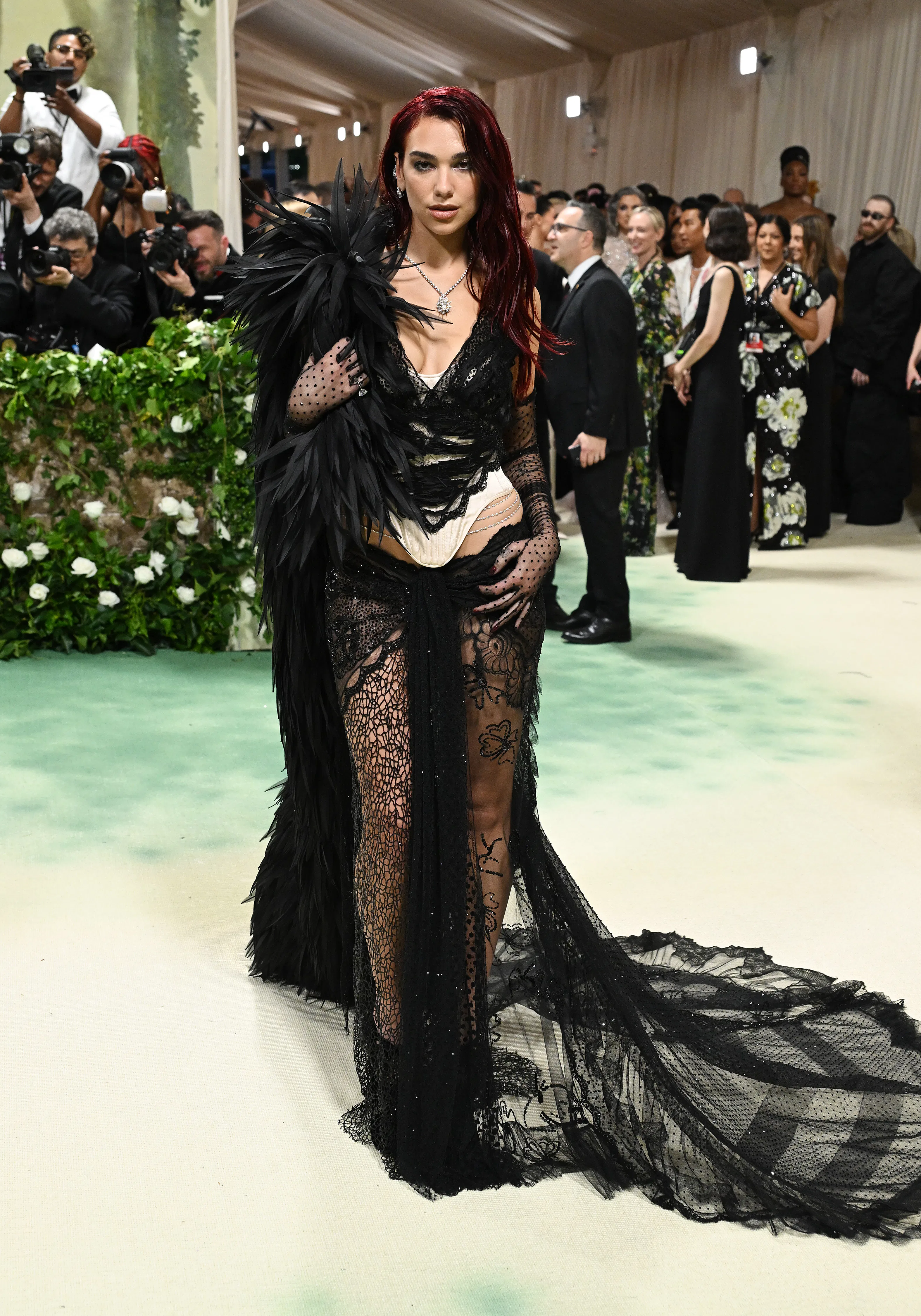 Black & White Gowns Reigned Supreme At The 2024 Met Gala