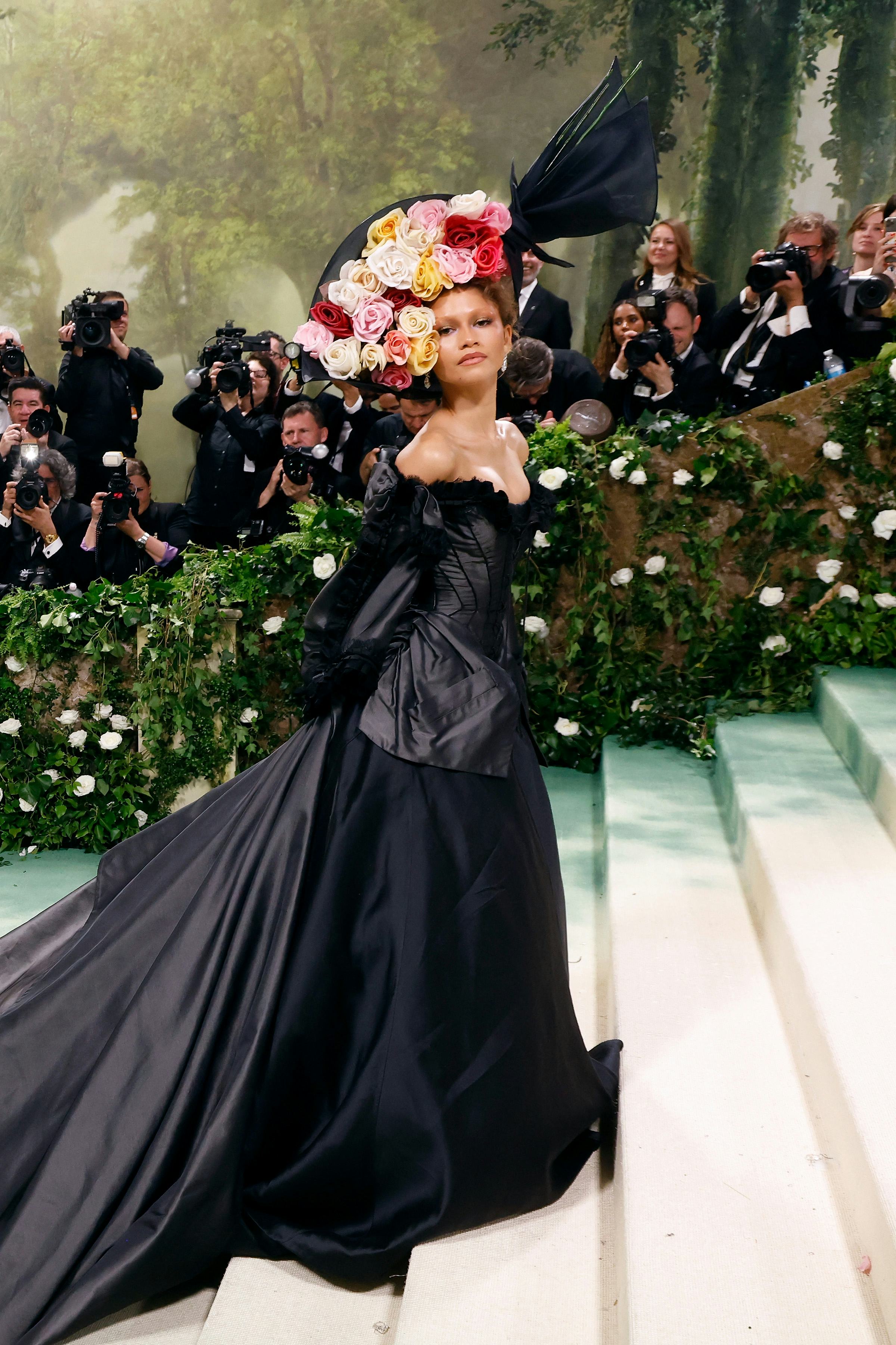 Zendaya attends the 2024 Met Gala