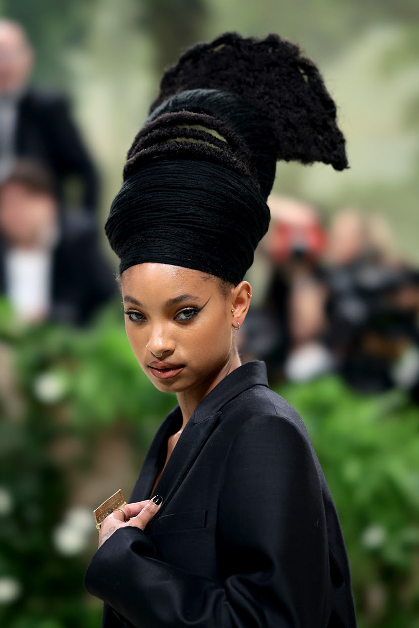 NEW YORK, NEW YORK - MAY 6: Willow Smith attends the 2024 Met Gala Celebration "Sleeping Beauty:...