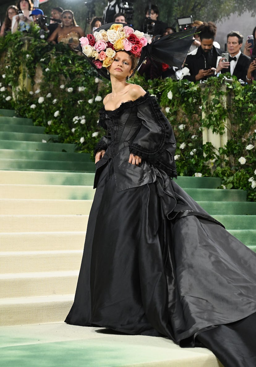 Zendaya at the 2024 Met Gala: "Sleeping Beauties: Reawakening Fashion" held at the Metropolitan Museum...