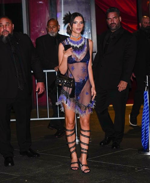 Emily Ratajkowski is seen at a Met Gala afterparty on May 07, 2024 in New York City.