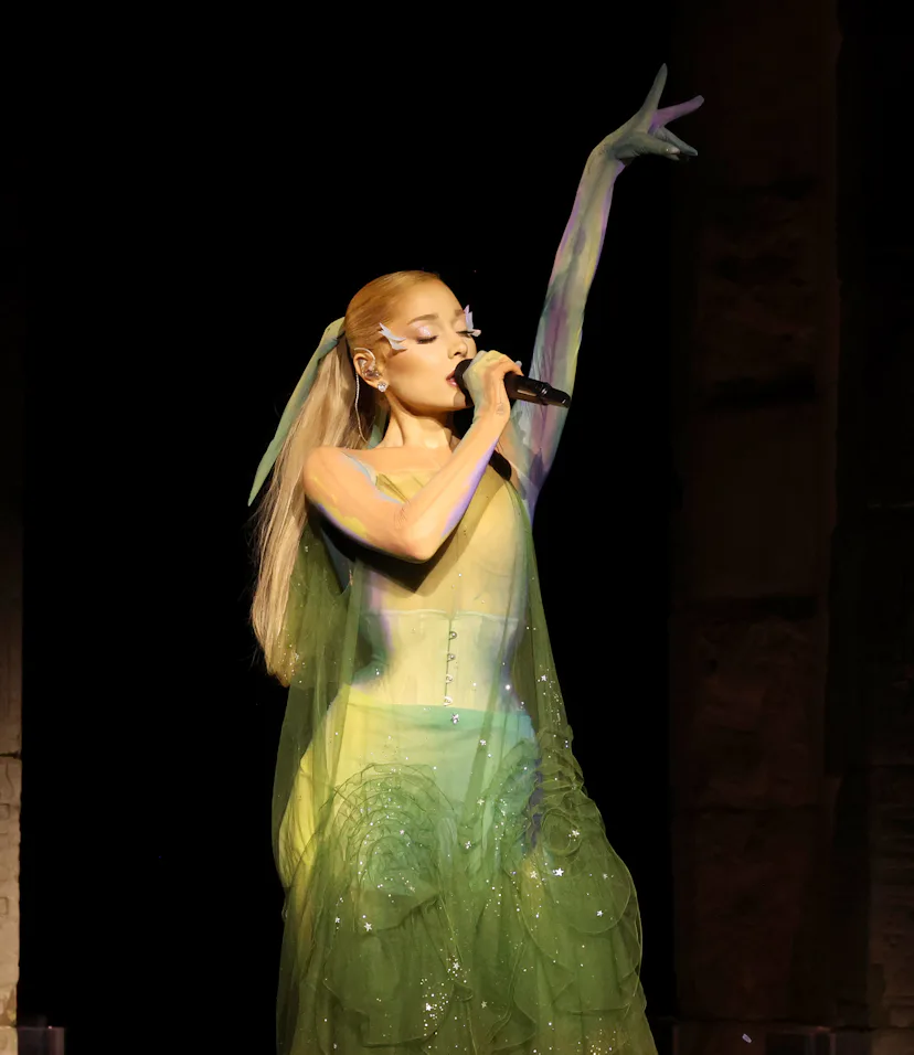 Ariana Grande shared videos of her Met Gala 2024 performances on TikTok.