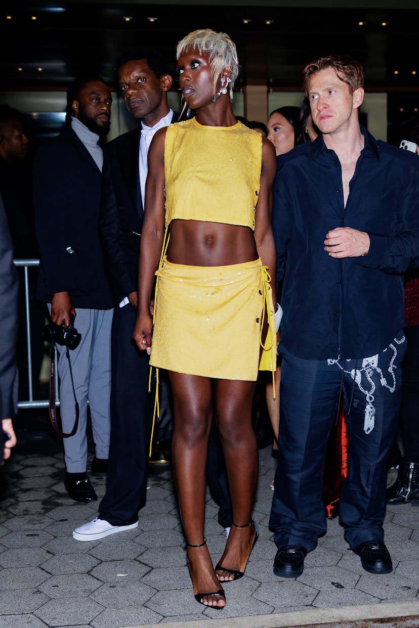 NEW YORK, NEW YORK - MAY 06: Jodie Turner-Smith is seen at Casa Cipriani on May 06, 2024 in New York...