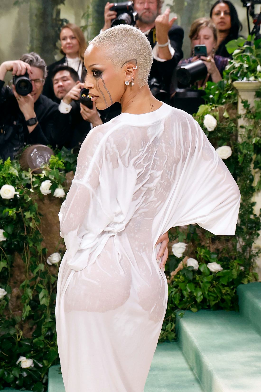 Doja Cat's 2024 Met Gala AfterParty Look Put Her Nipples On Full Display