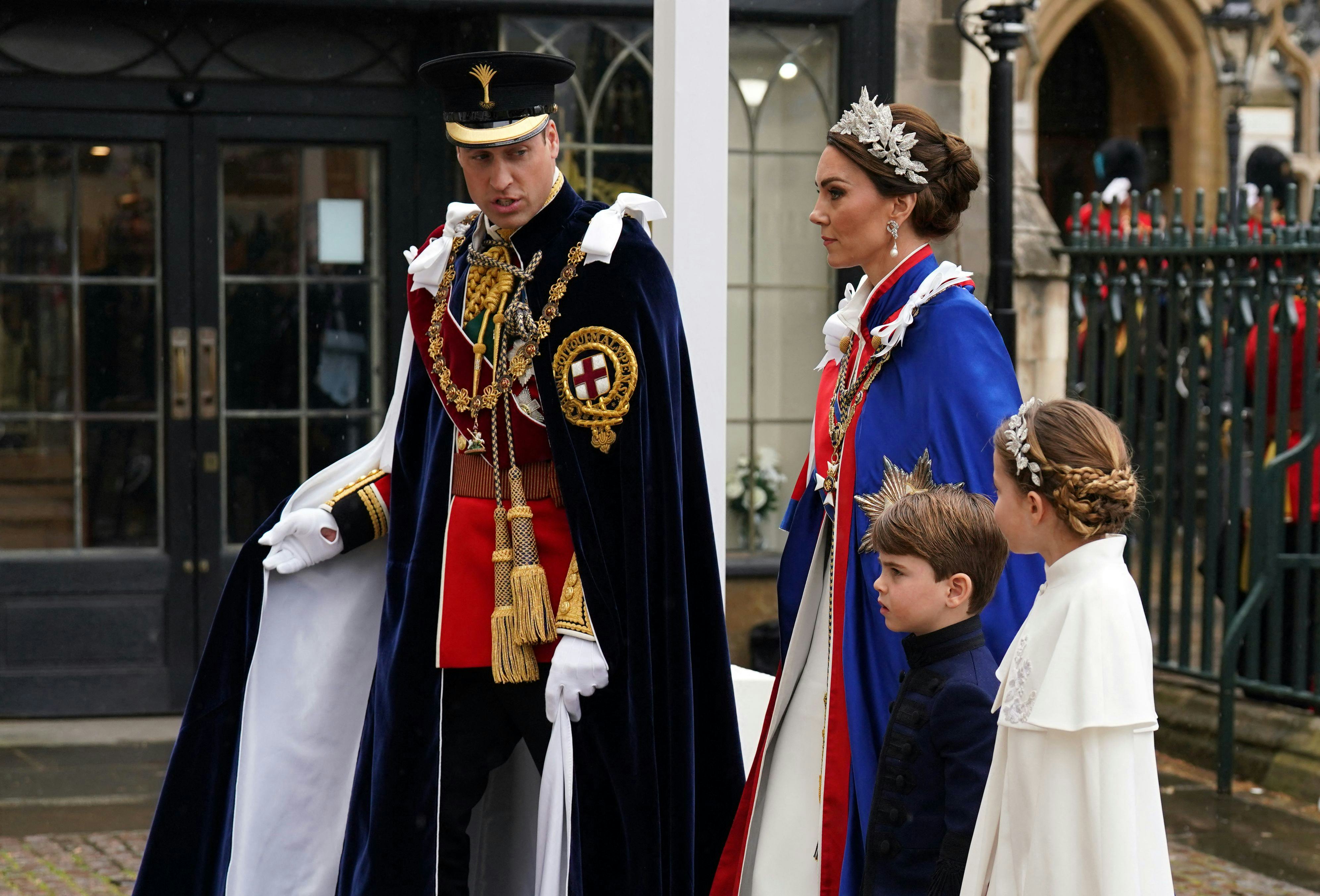 Kate Middleton and Prince William suffered a royal family mishap at King Charles' coronation day cer&hellip;
