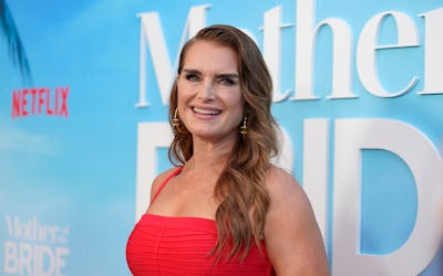 PACIFIC PALISADES, CALIFORNIA - MAY 08: Brooke Shields attends the special screening of Mother of Th...
